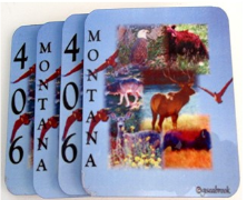 Hardboard CorkBack Coasters Hardboard CorkBack Coasters
